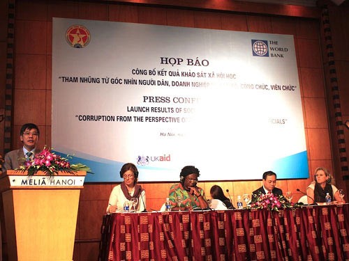 Sociological survey on corruption unveiled - ảnh 1